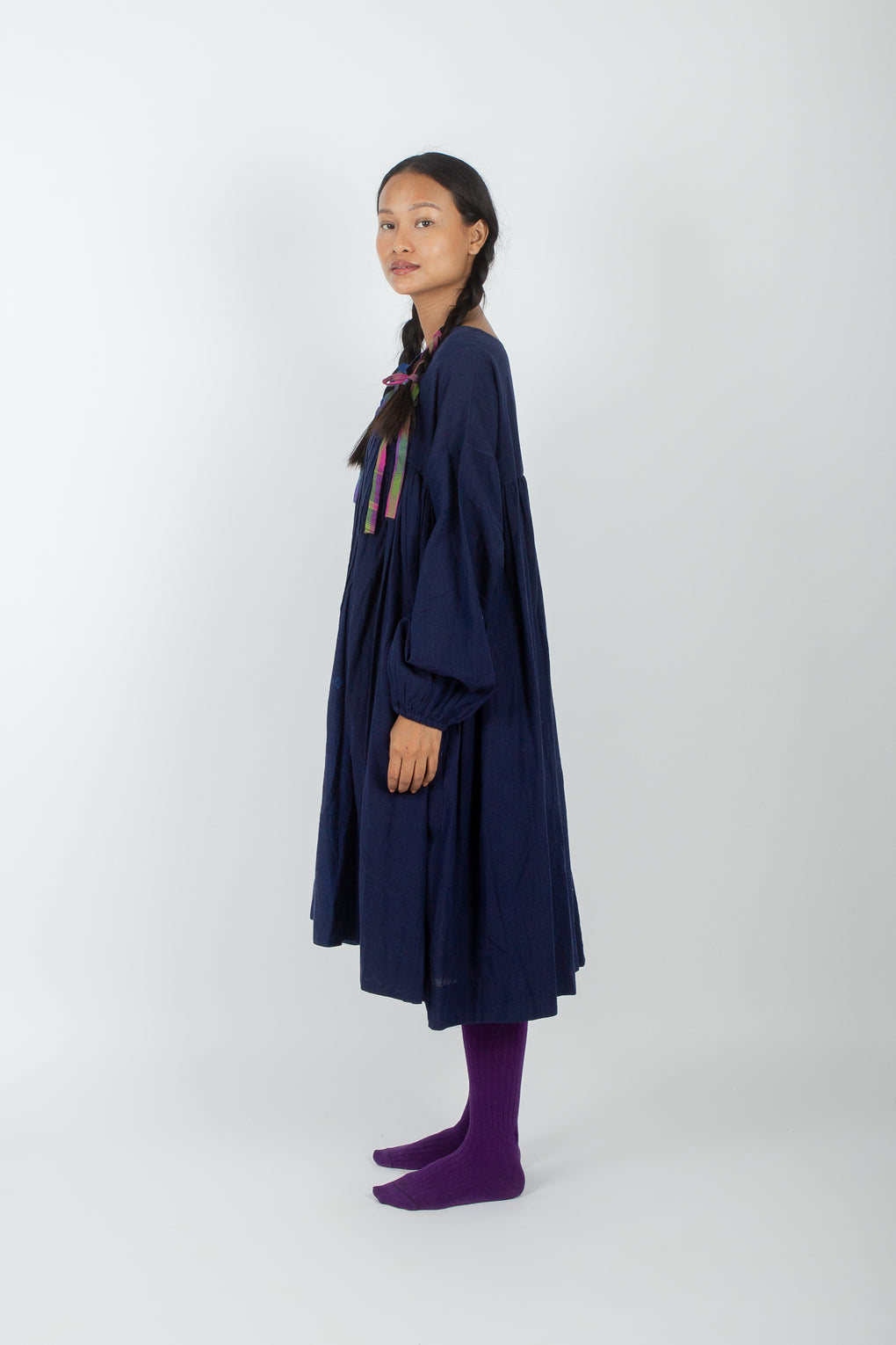 Hirta: Handwoven Kimono Jamdani Dress