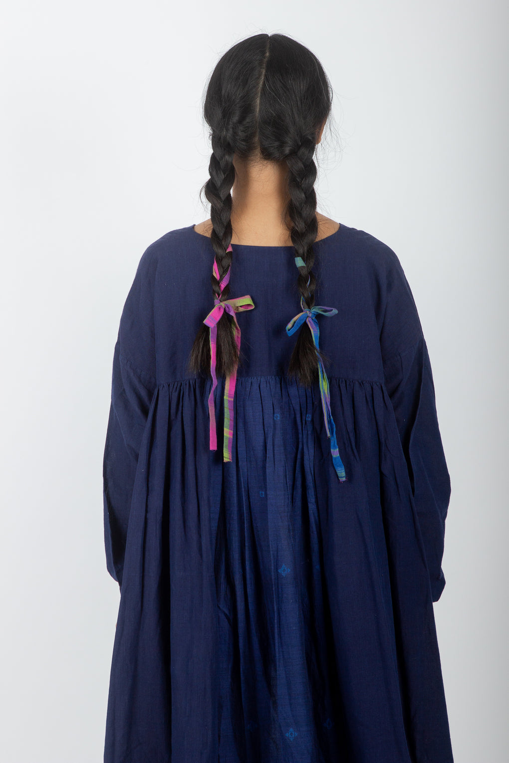 Hirta: Handwoven Kimono Jamdani Dress