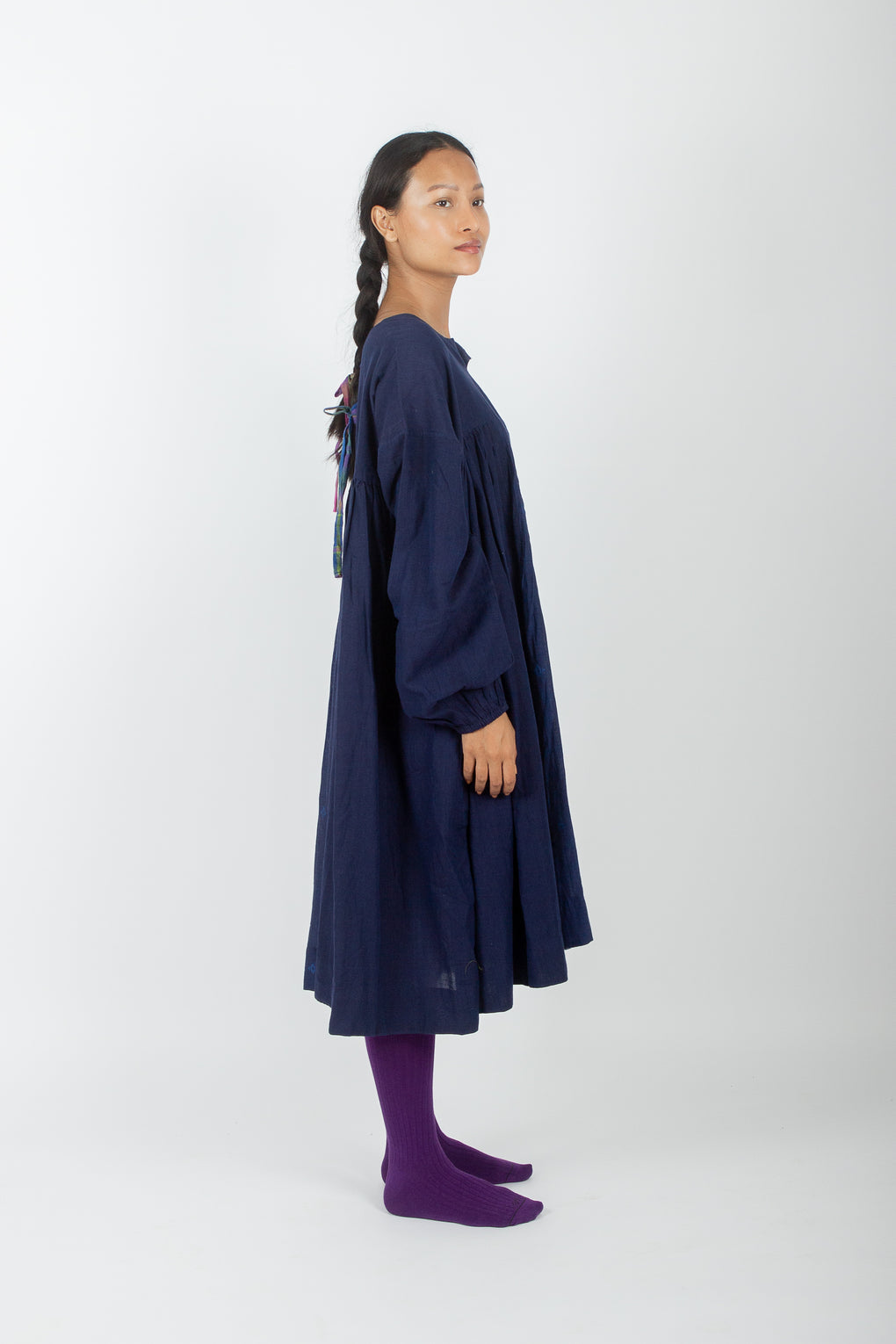 Hirta: Handwoven Kimono Jamdani Dress