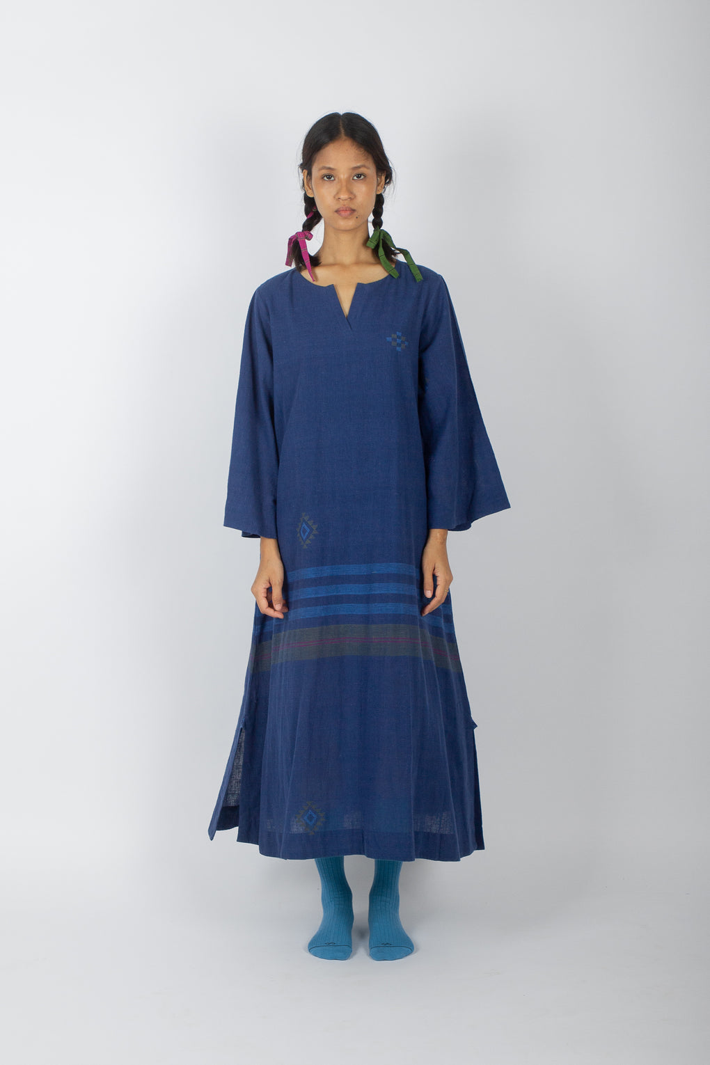 Amoena: A Timeless Organic Cotton A-Line Dress