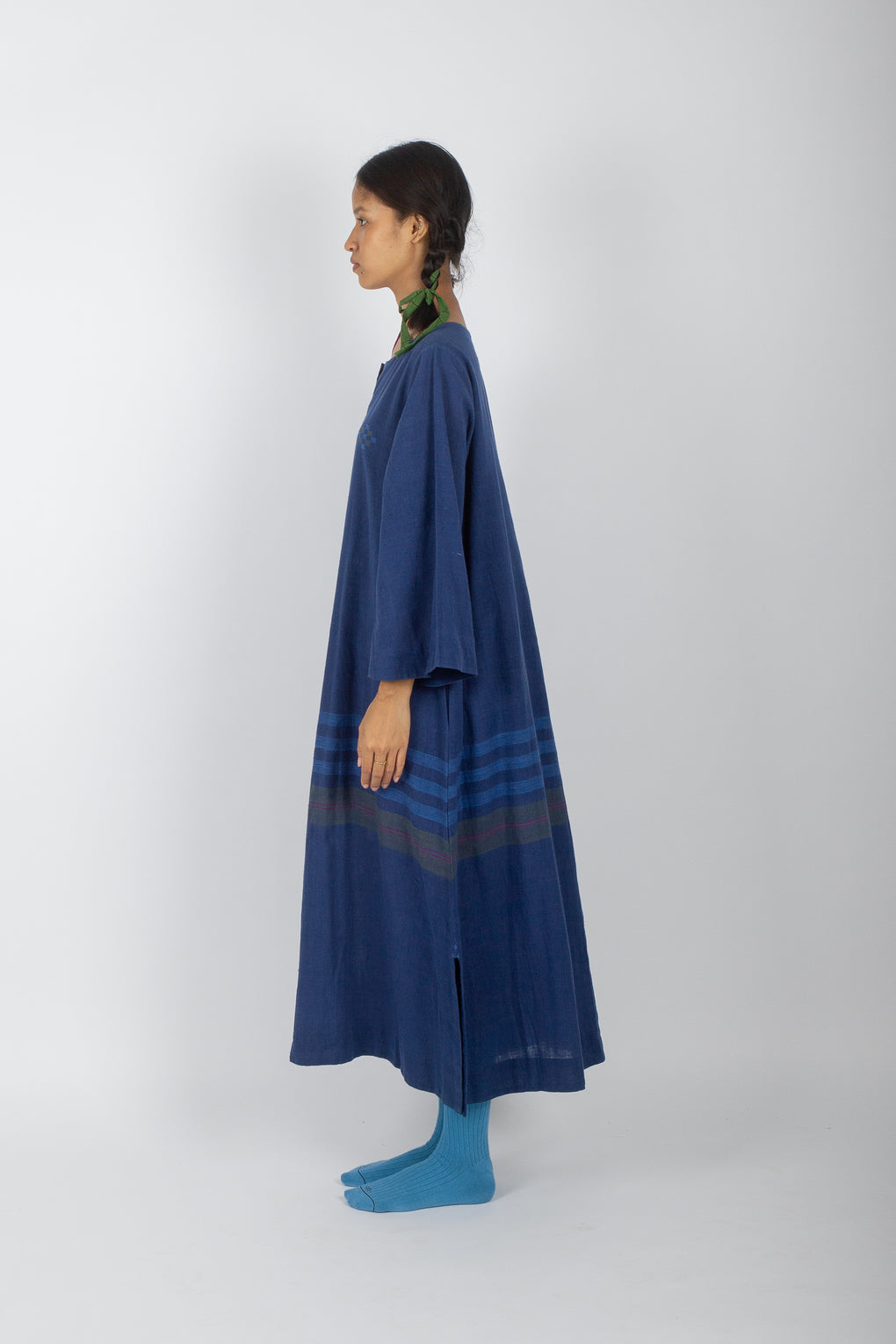 Amoena: A Timeless Organic Cotton A-Line Dress