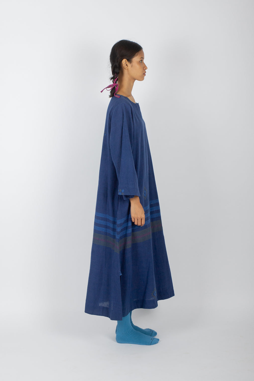 Amoena: A Timeless Organic Cotton A-Line Dress