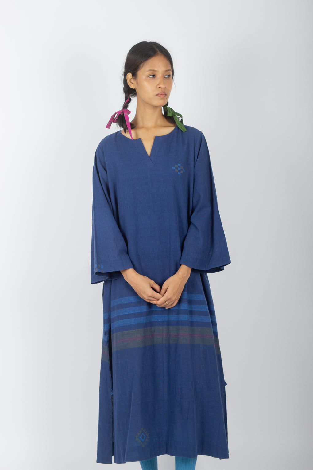 Amoena: A Timeless Organic Cotton A-Line Dress
