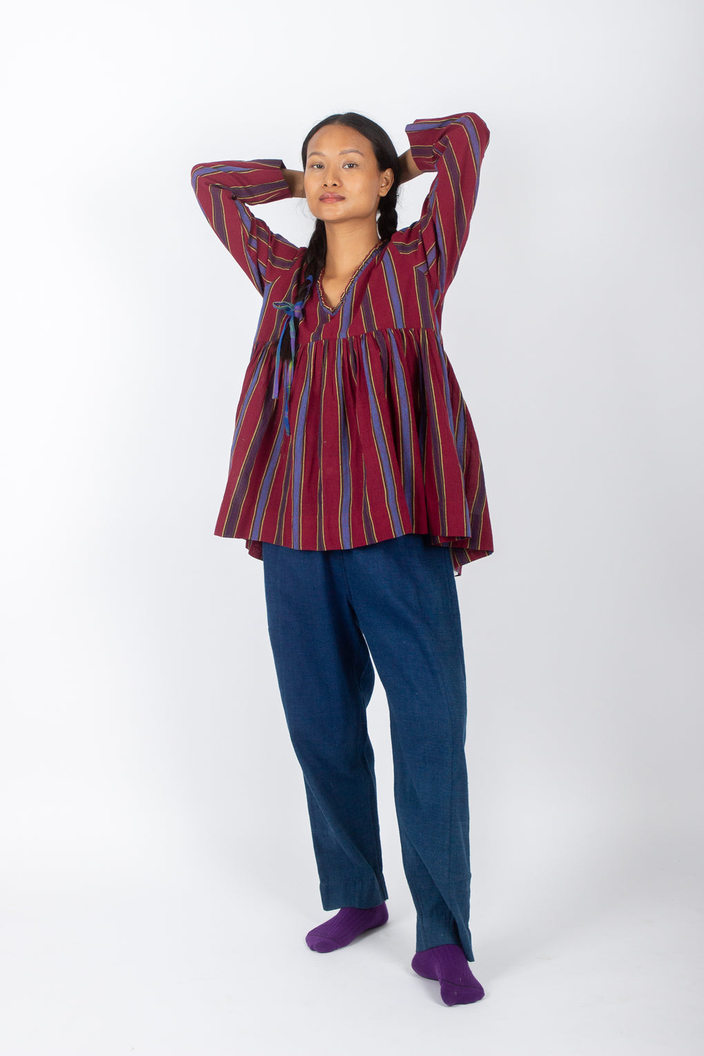 Curvicarpa: Organic Cotton Top