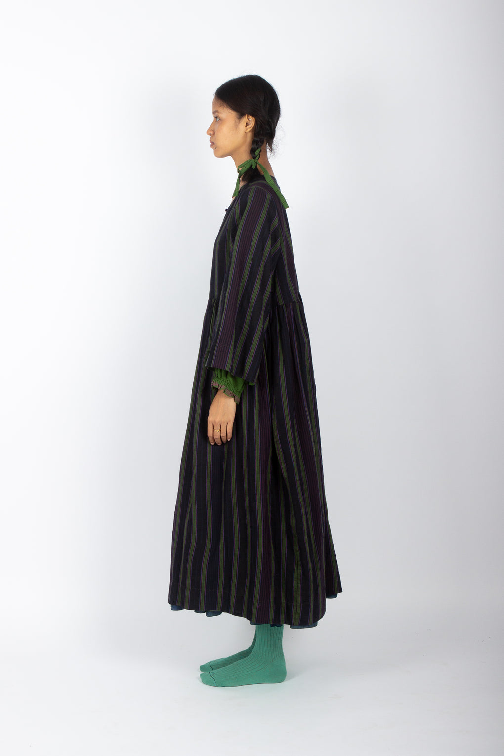 Miana: Double-Layered Handwoven Muslin Dress