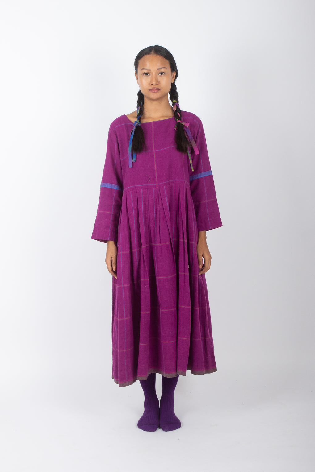 Monandra: Handwoven Kala Cotton Dress