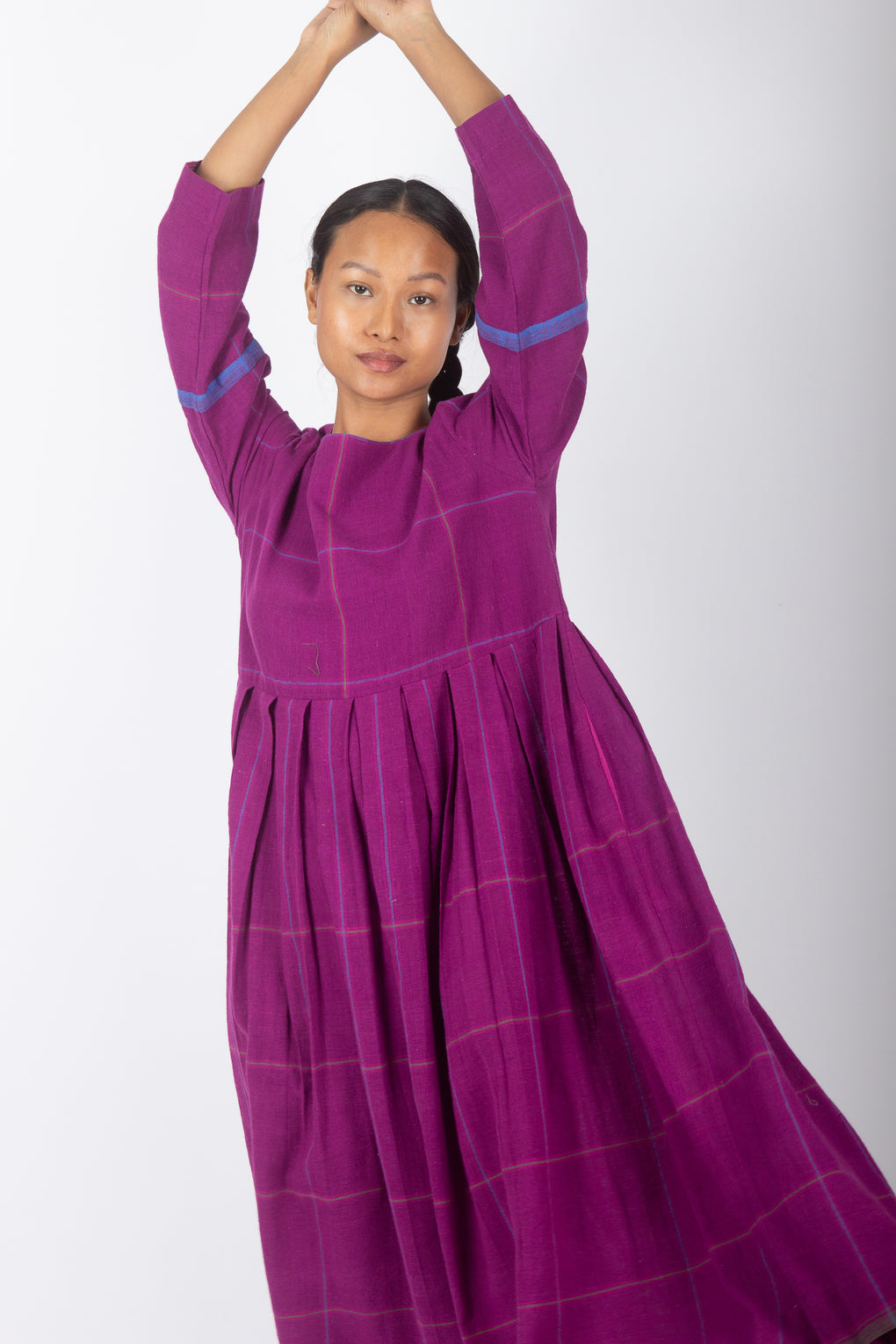 Monandra: Handwoven Kala Cotton Dress