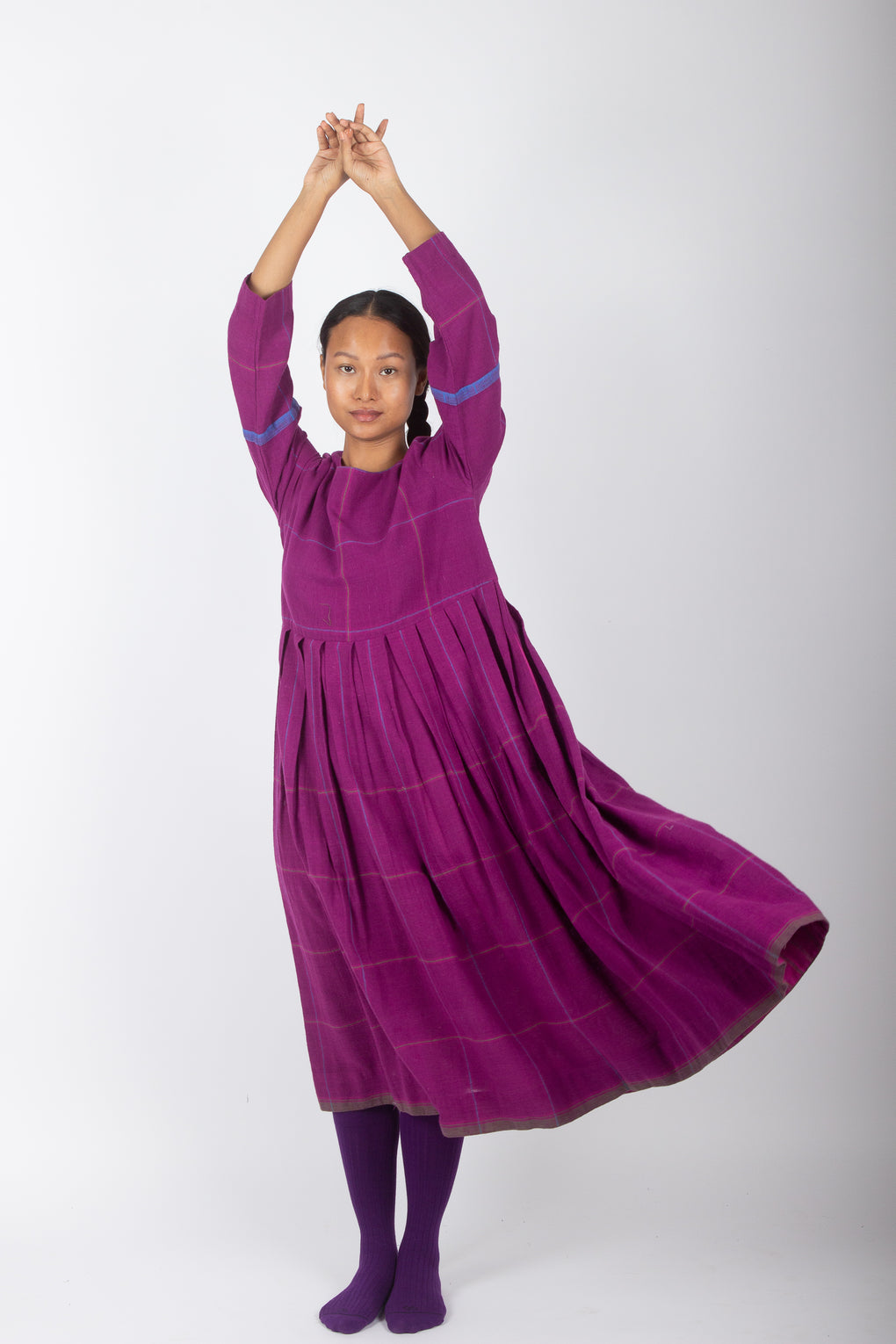 Monandra: Handwoven Kala Cotton Dress