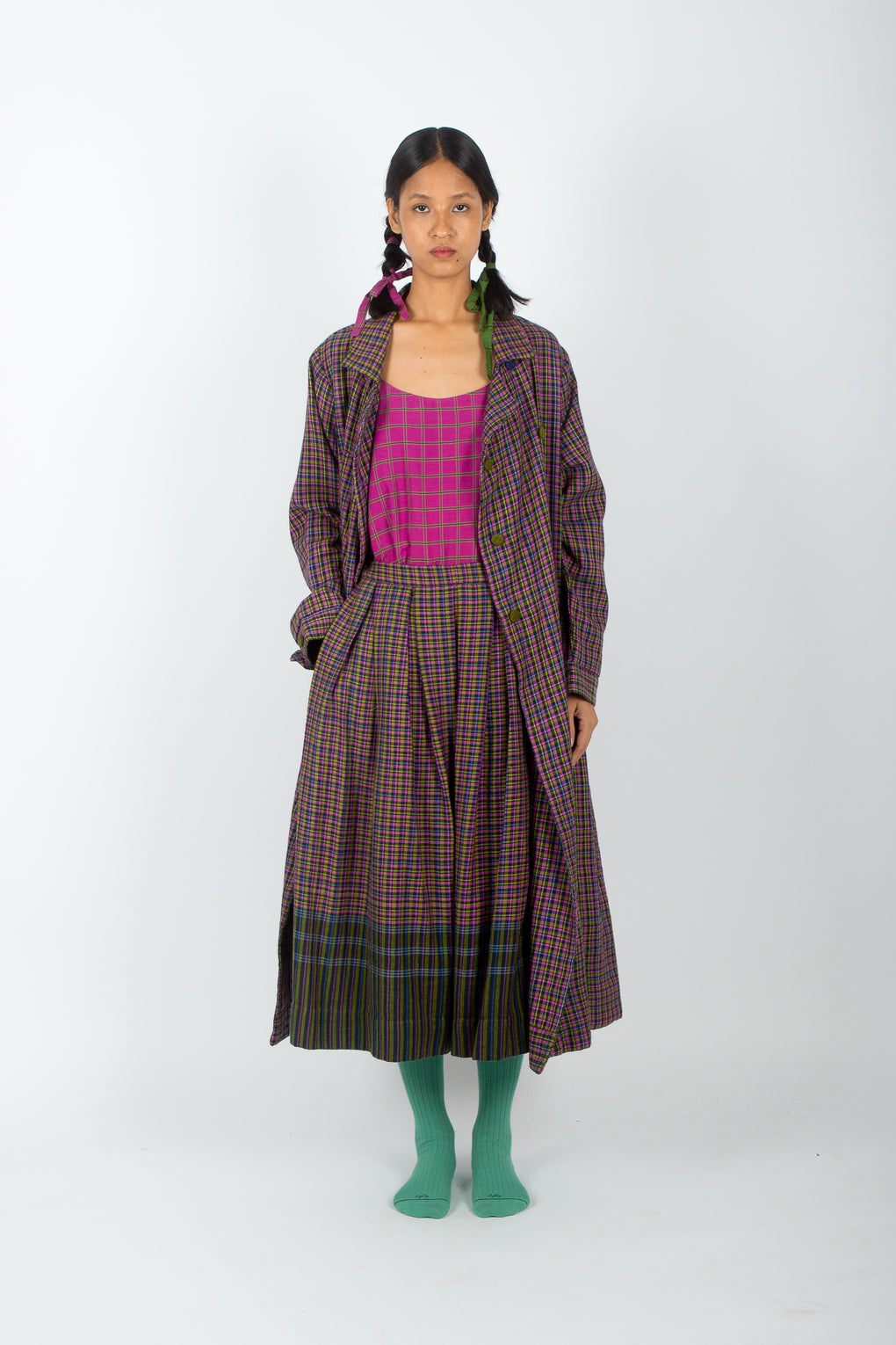 Aspen: Marino Wool Trench Coat Set.