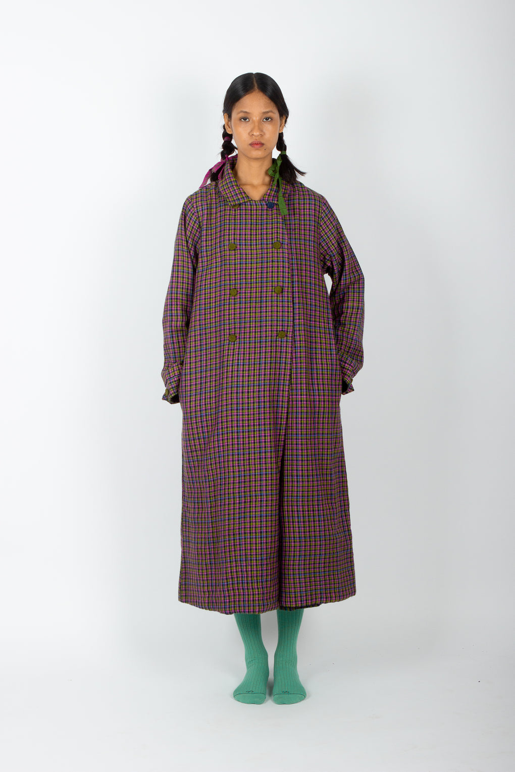 Aspen: Marino Wool Trench Coat Set.