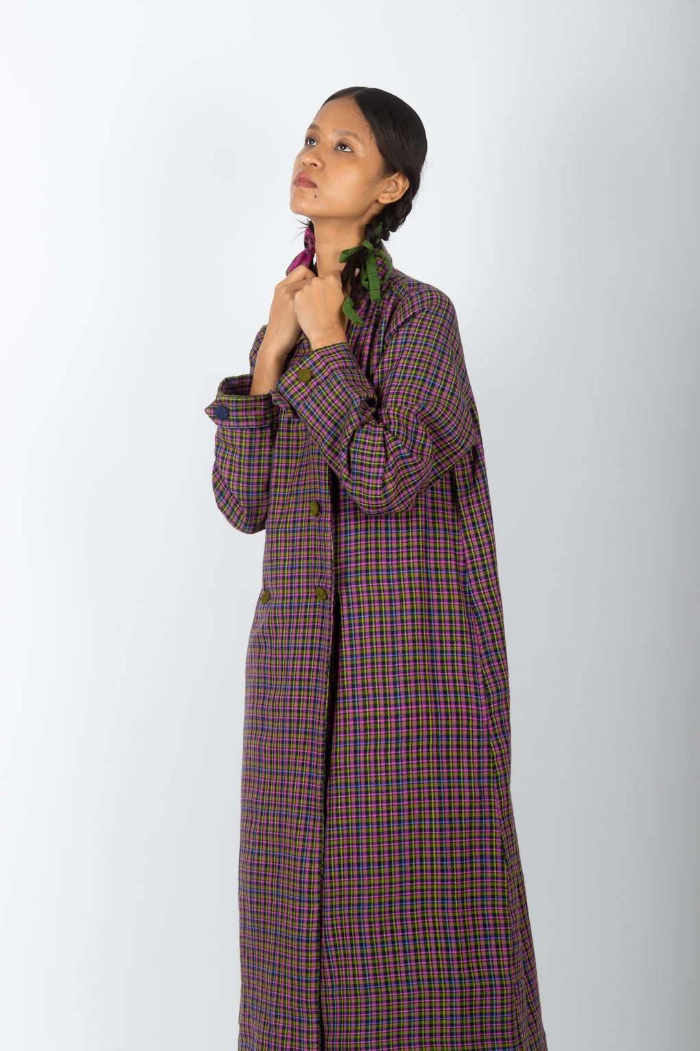Aspen: Marino Wool Trench Coat Set.