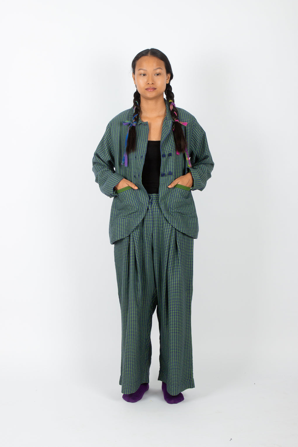 Ornata: Handwoven Merino Wool Winter Cord Set