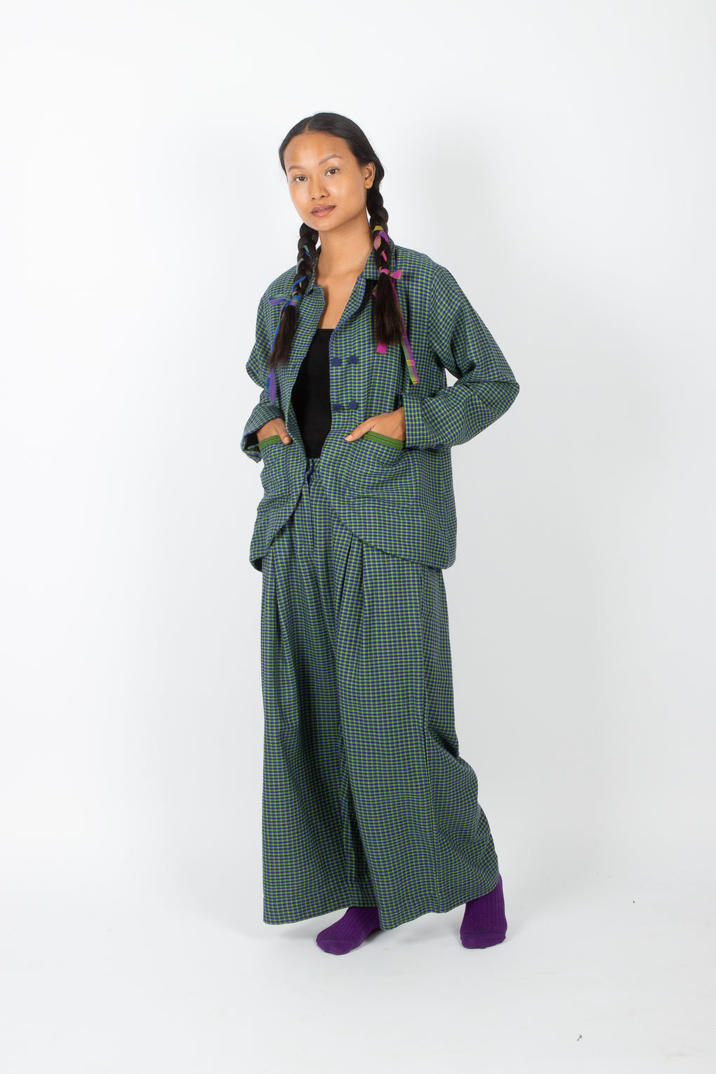 Ornata: Handwoven Merino Wool Winter Cord Set