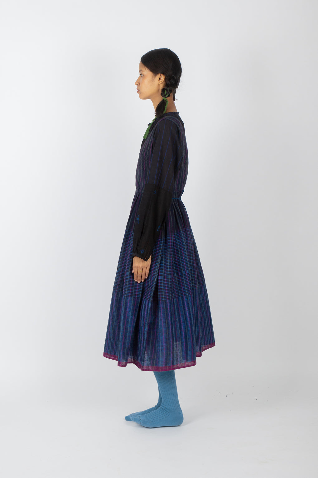 Plicata: Handwoven Organic Cotton Pinafore