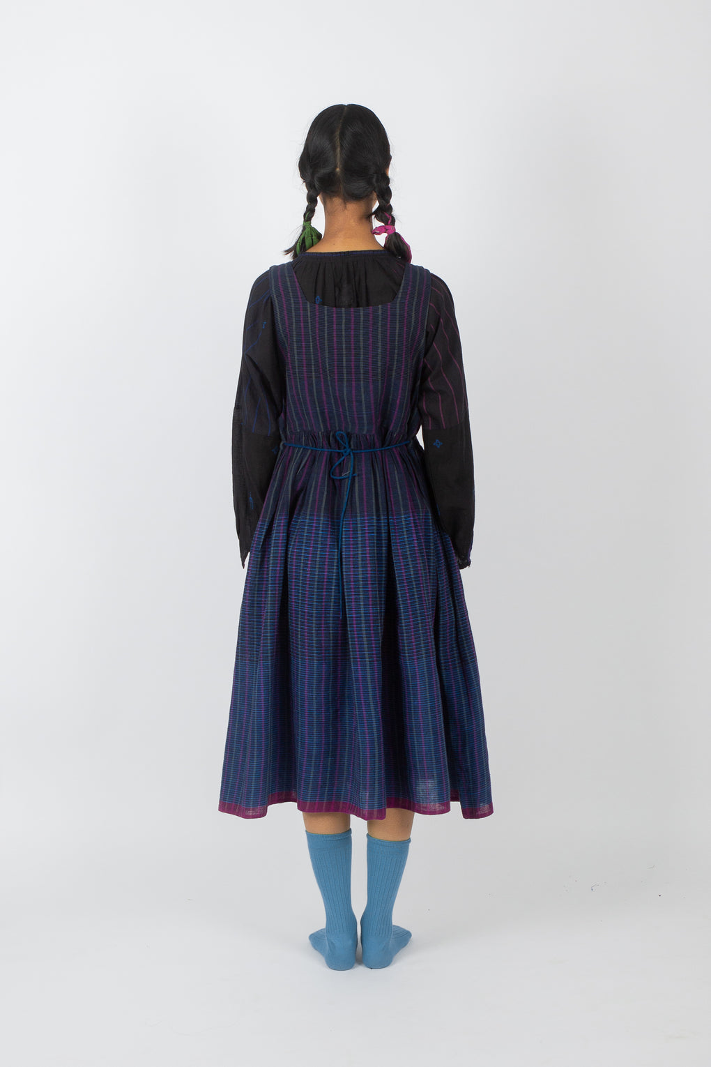 Plicata: Handwoven Organic Cotton Pinafore
