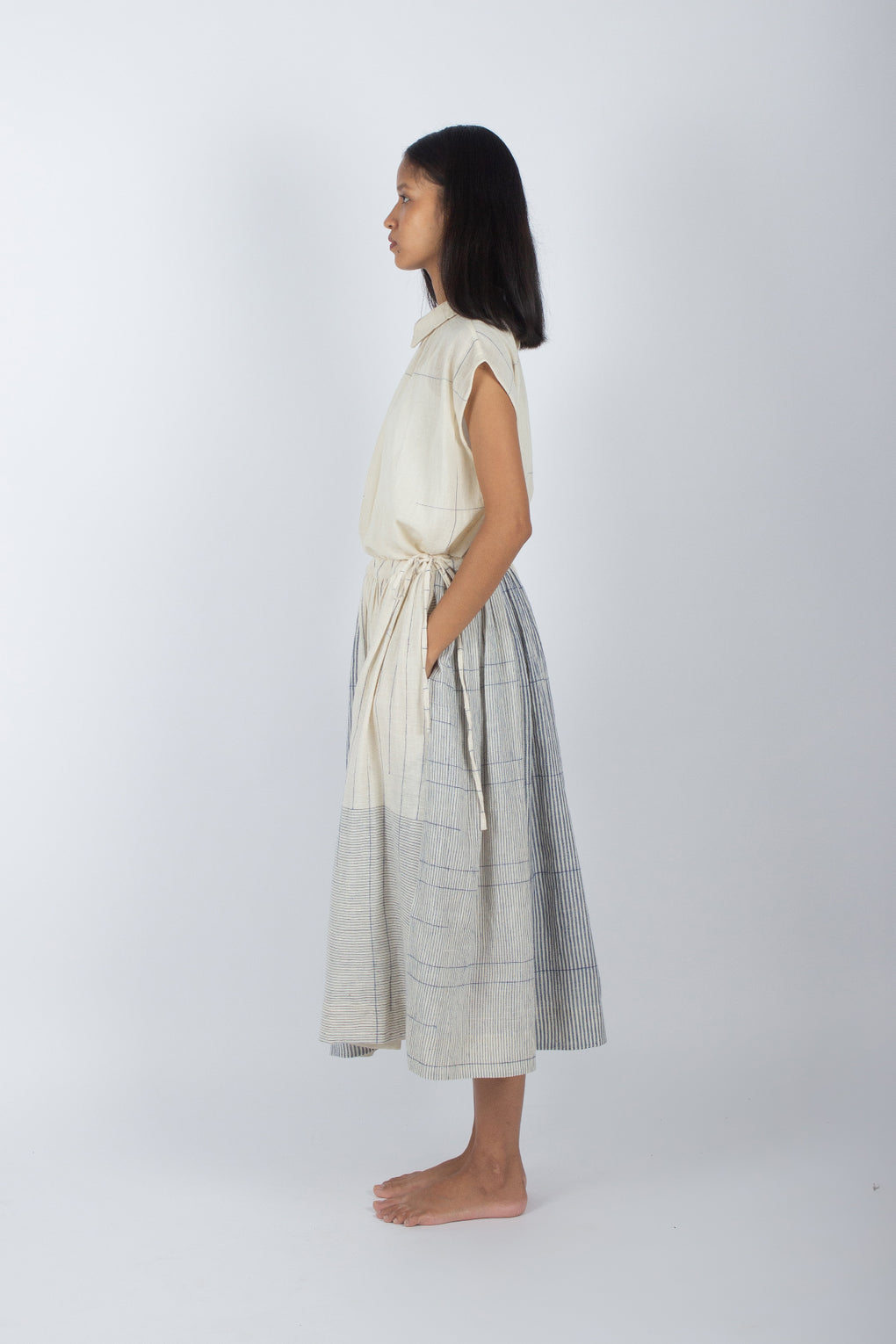 Neba - Organic Cotton Top Skirt set