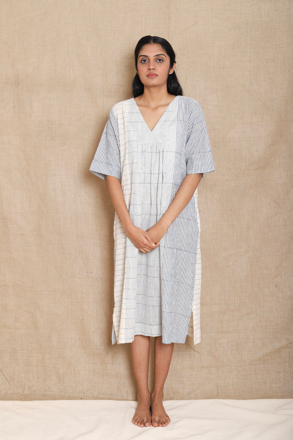 Shingō - Handloom Organic Cotton Dress