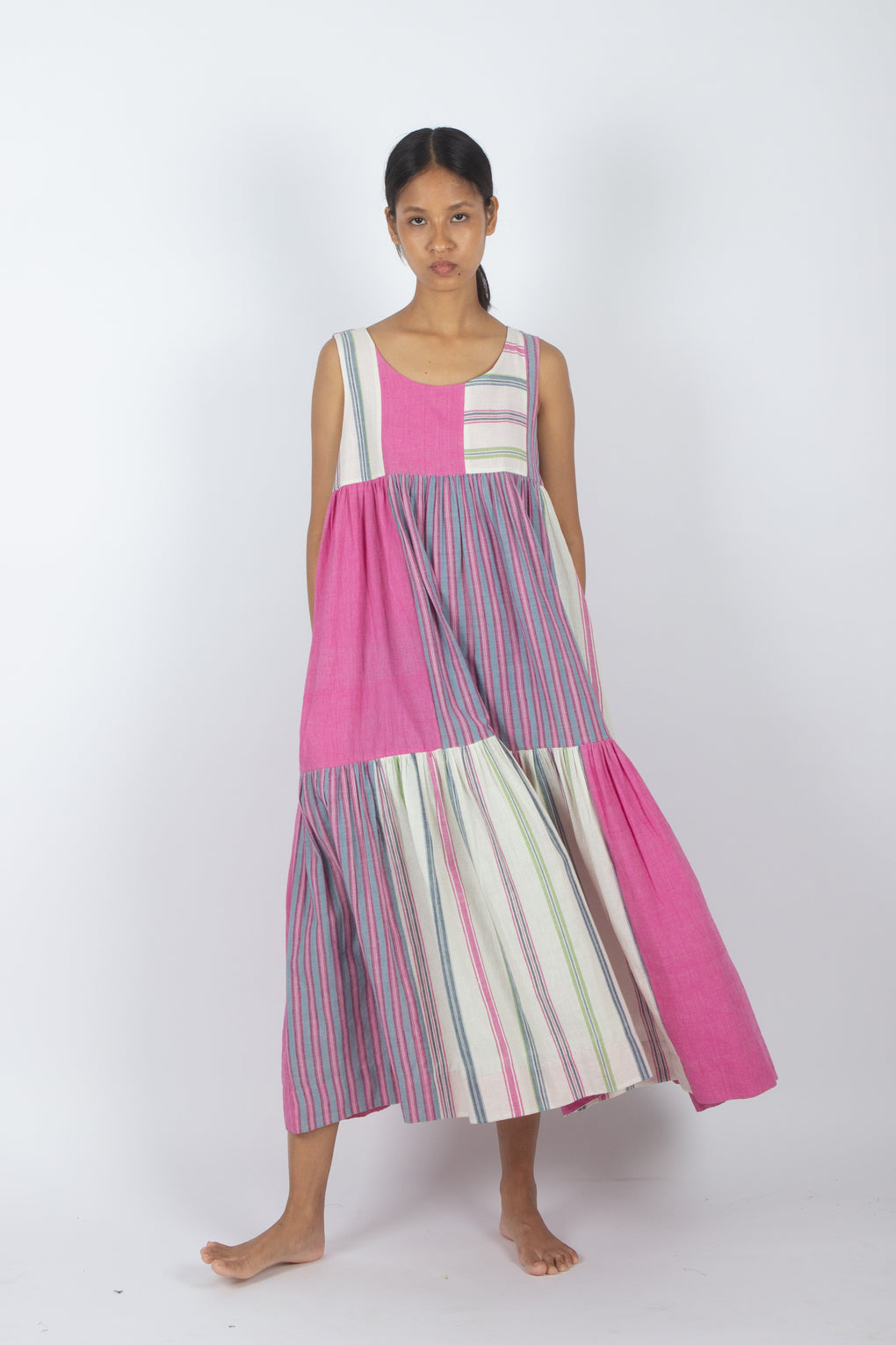 Amorpha - Mix & Match Panel Sleeveless Dress