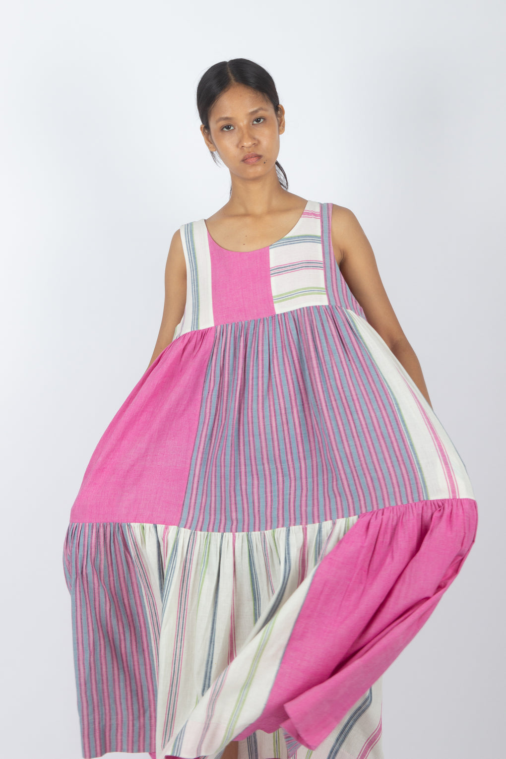 Amorpha - Mix & Match Panel Sleeveless Dress
