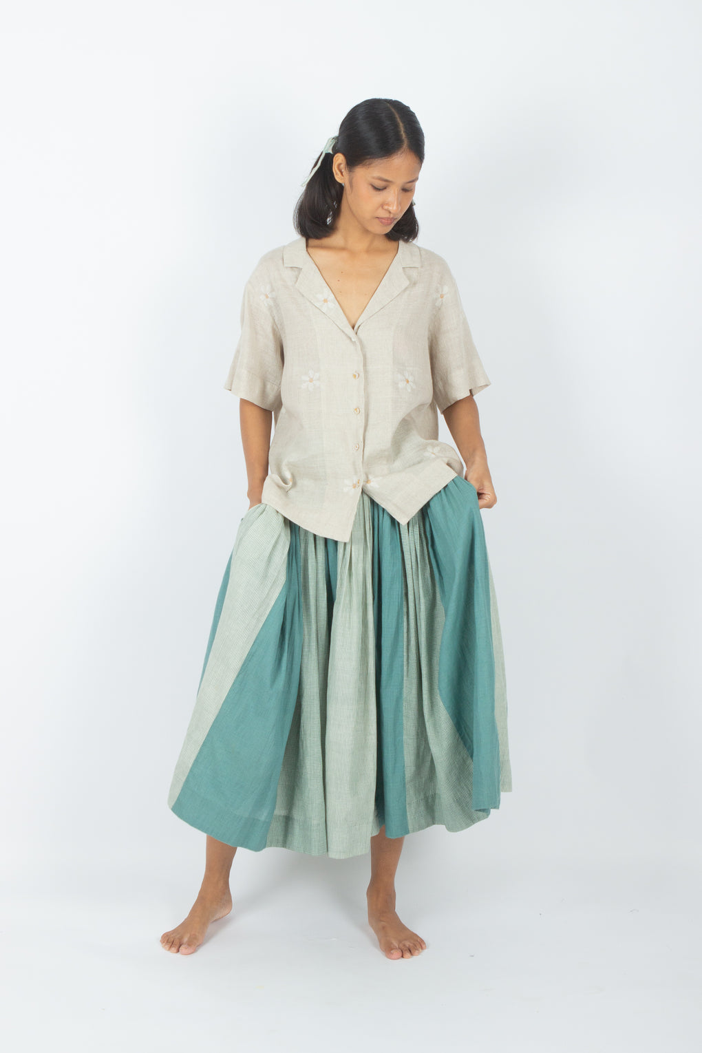Achill - Handcrafted Jamdani Shirt