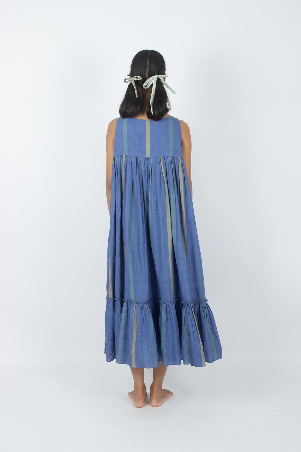 Balos - Handwoven Tierd Sleeveless Dress