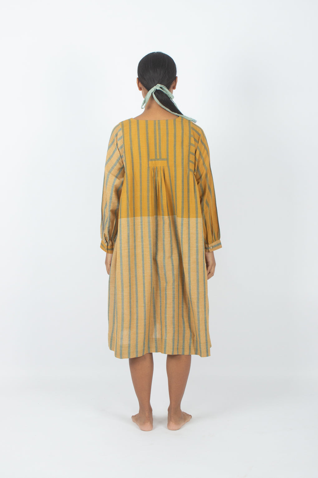 Ramla - Handwoven Relax Fit Stripe Dress