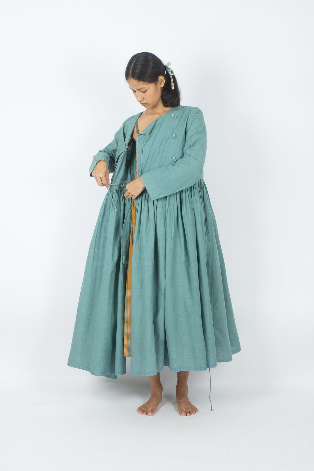 Anse - Wrap Around Handwoven Dress