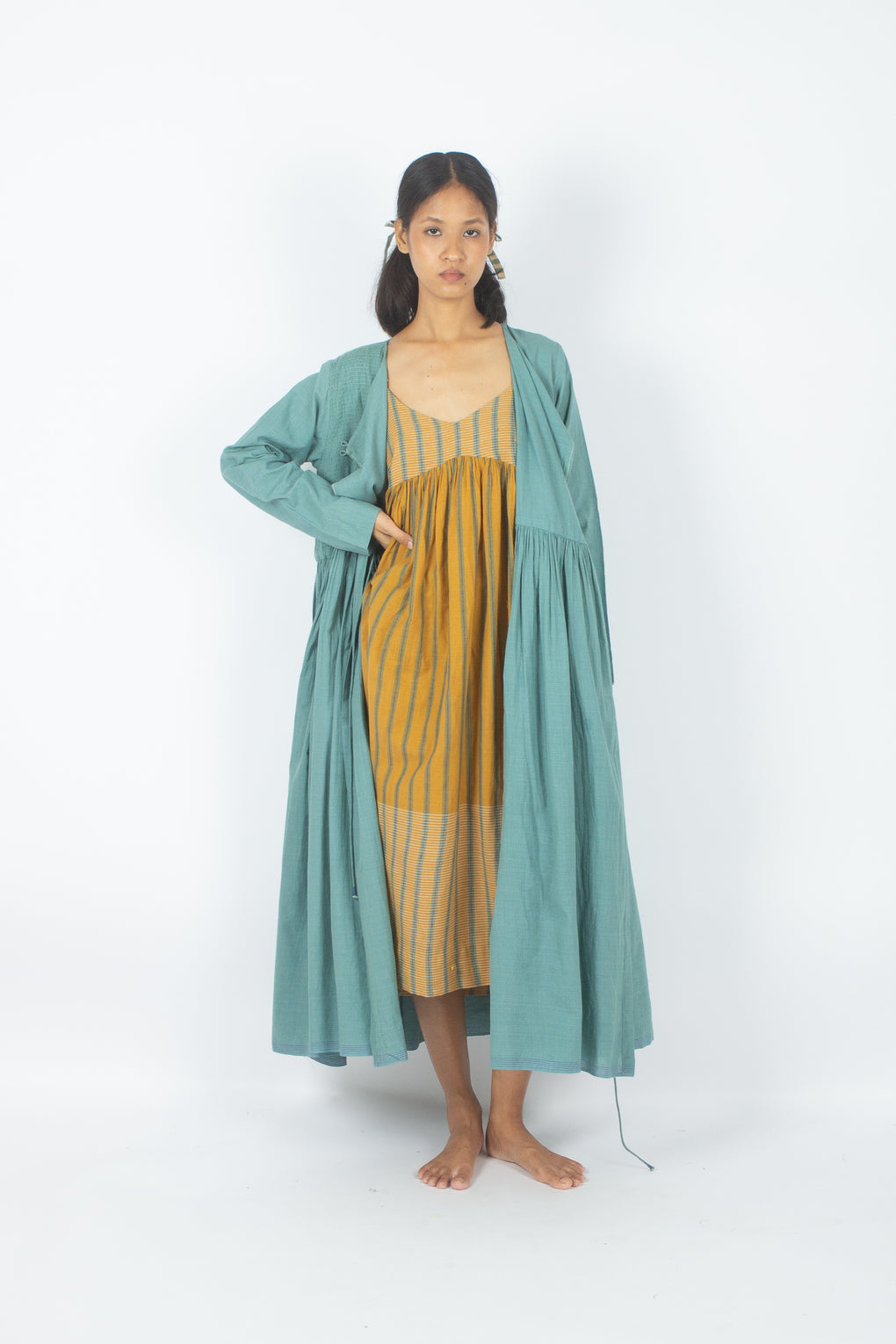 Anse - Wrap Around Handwoven Dress