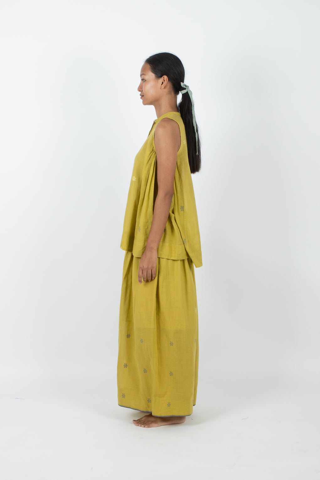 Candolim - Handcrafted Jamdani comfortable Top & Pant