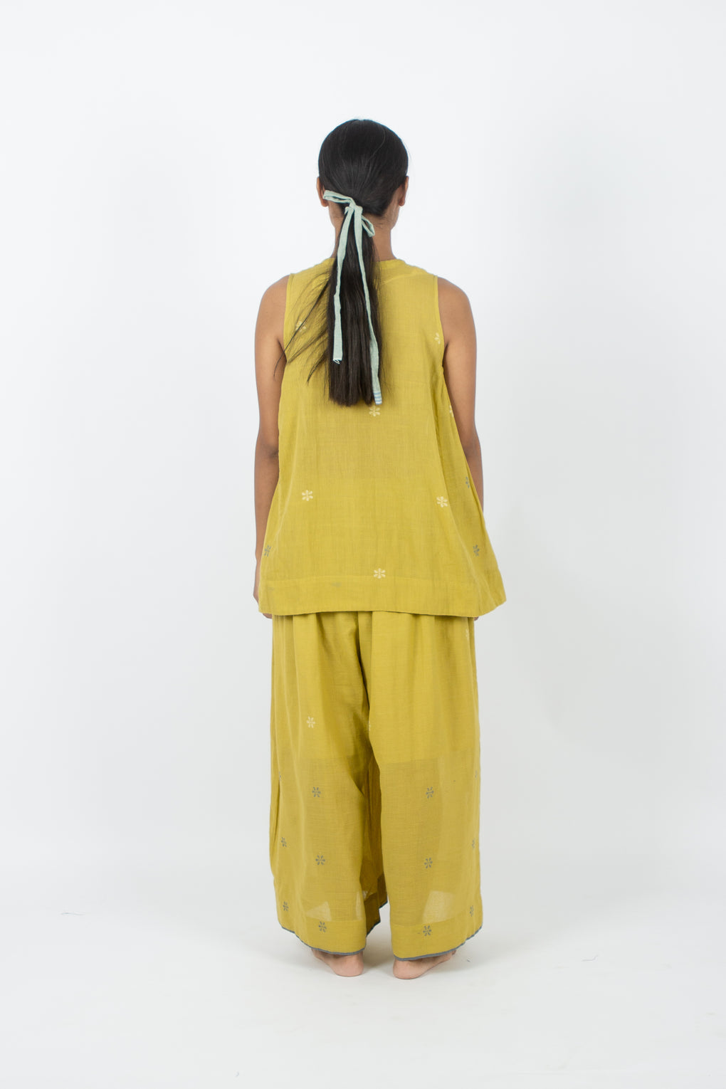 Candolim - Handcrafted Jamdani comfortable Top & Pant