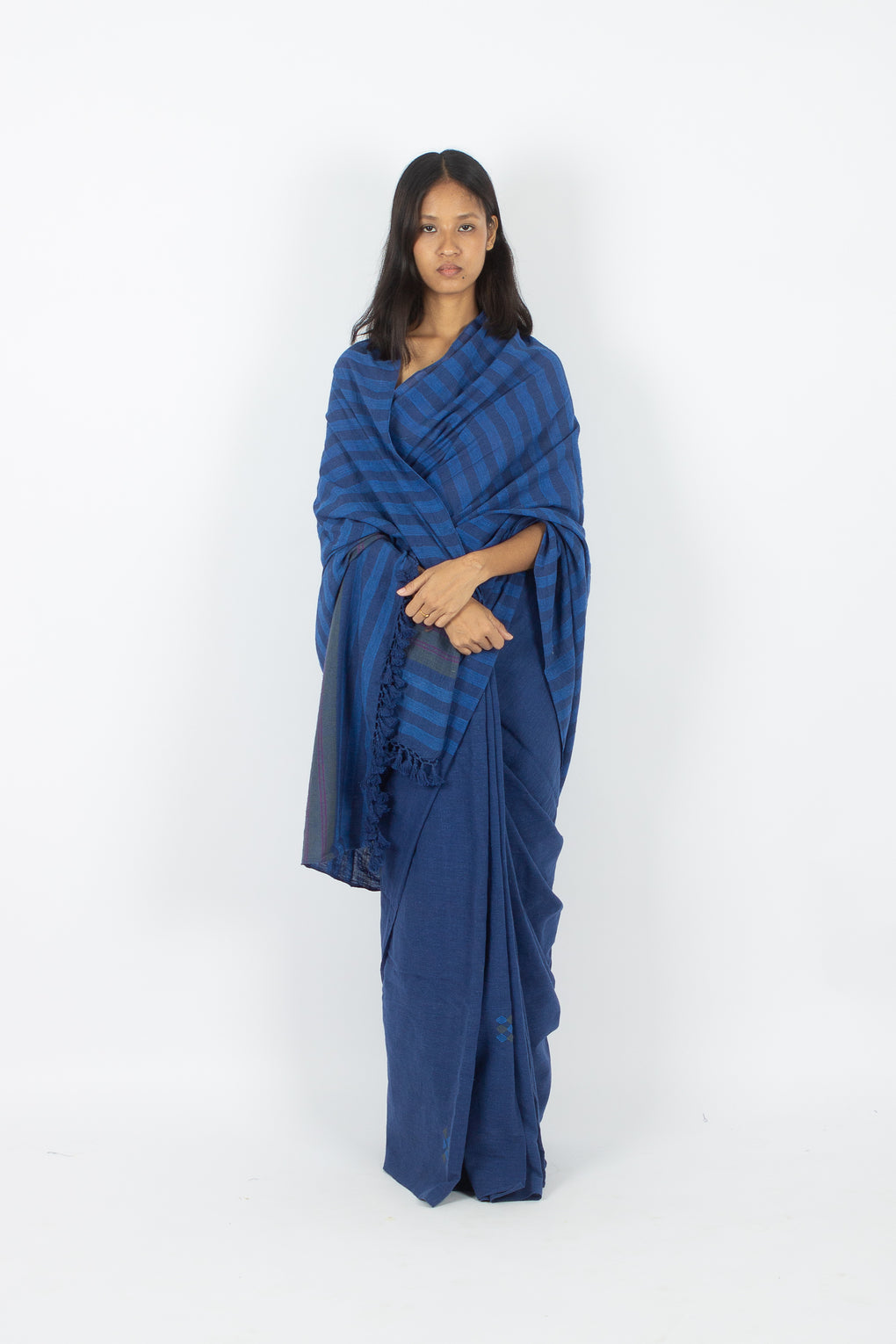 Malayana: 6-Yard Handwoven Cotton Saree