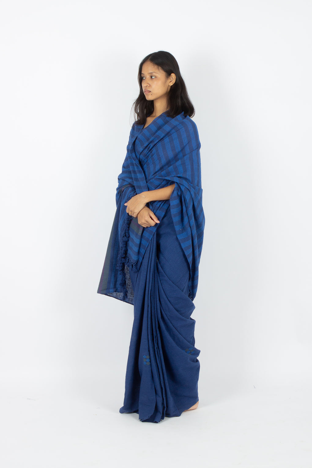 Malayana: 6-Yard Handwoven Cotton Saree