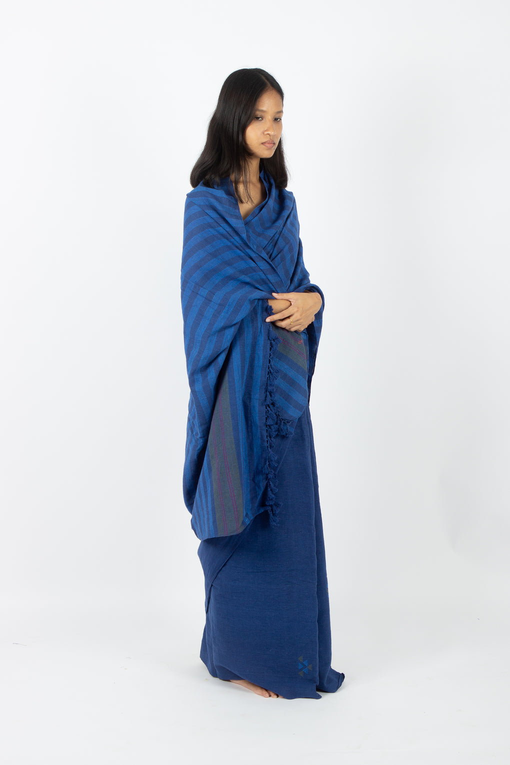 Malayana: 6-Yard Handwoven Cotton Saree
