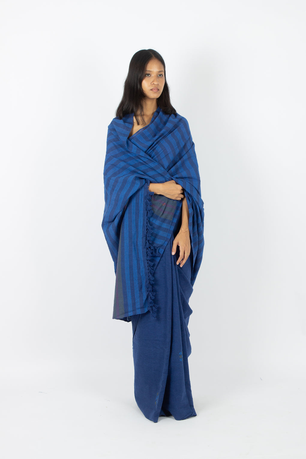 Malayana: 6-Yard Handwoven Cotton Saree