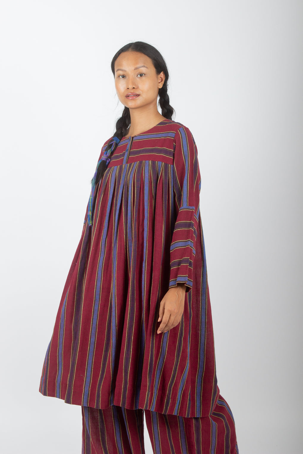 organic cotton dress in India by Karnam