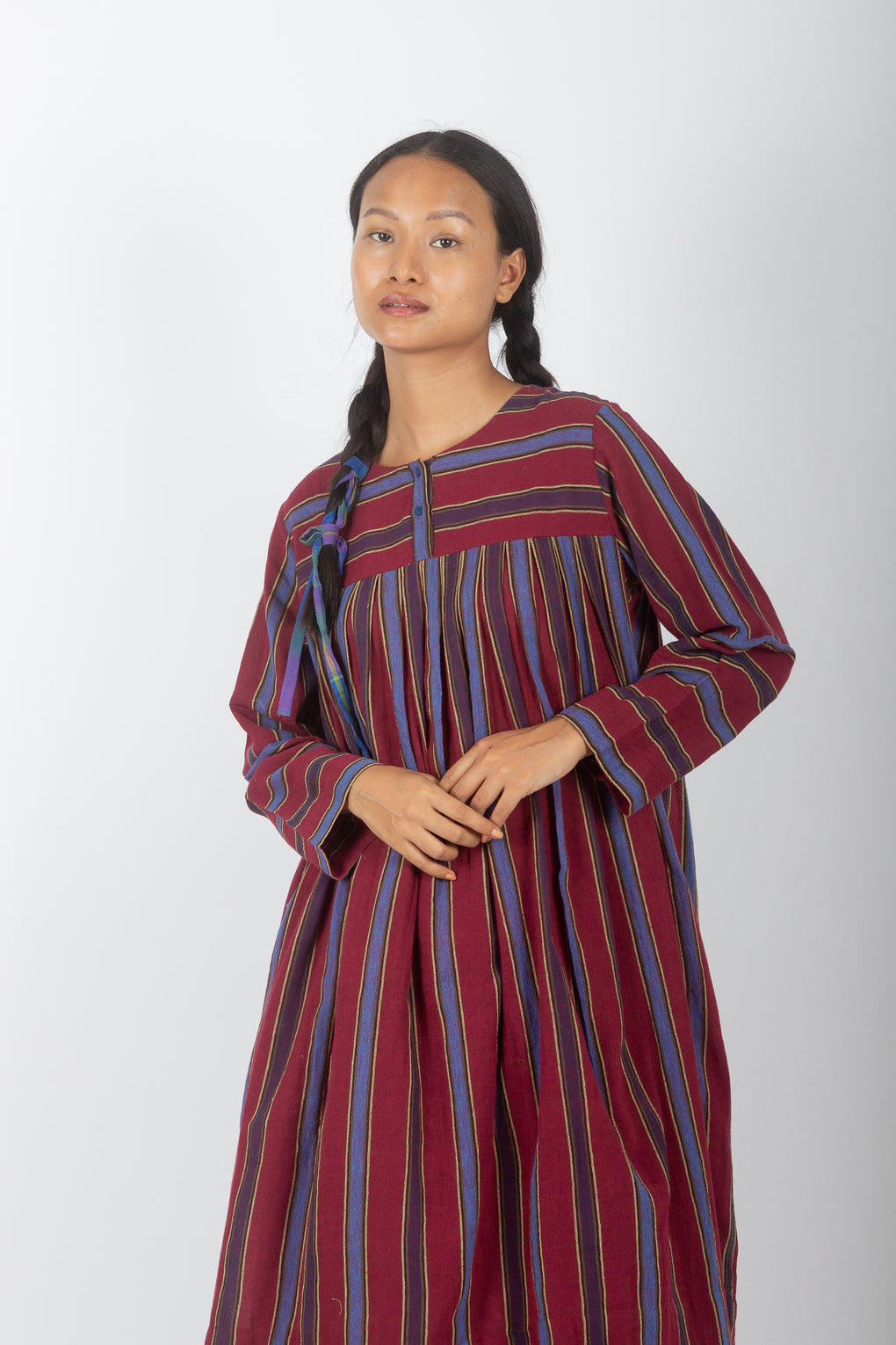 stripe Organic cotton kurta set 